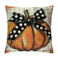 thumbnail image 1 of FUMJ  Fall Pillow Covers Polka Dots Pumpkin Decorative Throw Pillows Autumn Decor Seasonal Party Cushion Case for Home Couch Sofa, 1 of 5