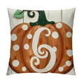 thumbnail image 1 of ONETECH  Fall Pillow Covers Polka Dots Pumpkin Throw Pillow Covers for Fall Thanksgiving Decorations Fall Party Pillows Decorative Pillow Covers for Couch Sofa, 1 of 5