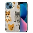 thumbnail image 1 of ONETECH FancyCase for iPhone 15 Pro Case Cute Dog Design Funny Cartoon Animal Pattern Protective Clear Case Compatible with iPhone 15 Pro (Cute Dogs), 1 of 4