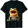 thumbnail image 1 of ONETECH Frog Funny Screaming Meme Men Women Kids Frog Lover Gift T-Shirt, 1 of 3