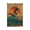 thumbnail image 1 of ONETECH Funny Golf Towel for Men 24x16in Surfing Board Pattern 1PC, 1 of 7