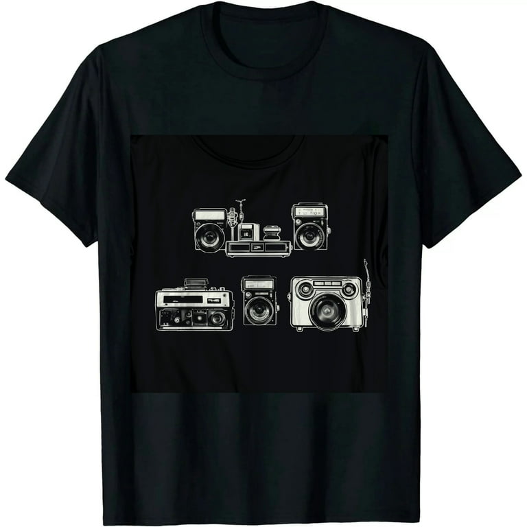 Funny Photography Shirt, Camera Evolution T Shirt Men Women Funny Photography Shirt, Camera Evolution T Shirt Men Women