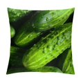 thumbnail image 1 of ONETECH Funny Realistic Food Green Pickles Cucumbers Decorative Throw Pillow Covers Soft Throw Pillowcases Home Decor Living Room Cushion Case for Bed Couch Car Creative Gift, 1 of 5