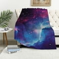 thumbnail image 1 of ONETECH  Galaxy Space Throw Blanket Gifts for Women Girls Boys, Science Fiction Print Decor for Bedroom Living Room Birthday Christmas, Soft Cozy Home Lightweight Throw Blankets Black, 1 of 6