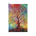 thumbnail image 1 of ONETECH Golf Towel 24x16in Bird Colorful Metaphysical Painting 2PC, 1 of 7