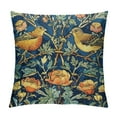 thumbnail image 1 of FUMJ Green Chinoiserie Pillow Cove Blue and Yellow Floral Throw Pillow Covers Flower and Bird Outdoor Square Pillowscase Cushion Covers for Sofa Couch Bedroom Home Decor, 1 of 5