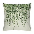 thumbnail image 1 of ONETECH  Green Plants Throw Pillow Cover Green Leaf Decorative Pillowcase Square Farmhouse Country Pillow Case Cushion Covers for Home Bedroom Office Sofa Car Couch Chair Decor, 1 of 5
