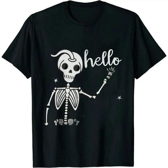 ONETECH Halloween Hello Adios Coming Out Of Coffin T-Shirt