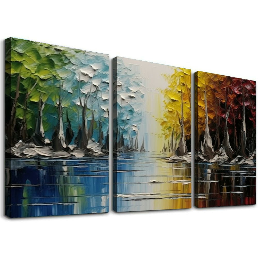 Photo inspiration: Onetech Hand Painted Textured 3D Oil Painting On Canvas Large Photo Inspiration