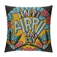 thumbnail image 1 of ONETECH  Happy Fools Day April  Prank Funny Throw Pillow, , Multicolor, 1 of 5