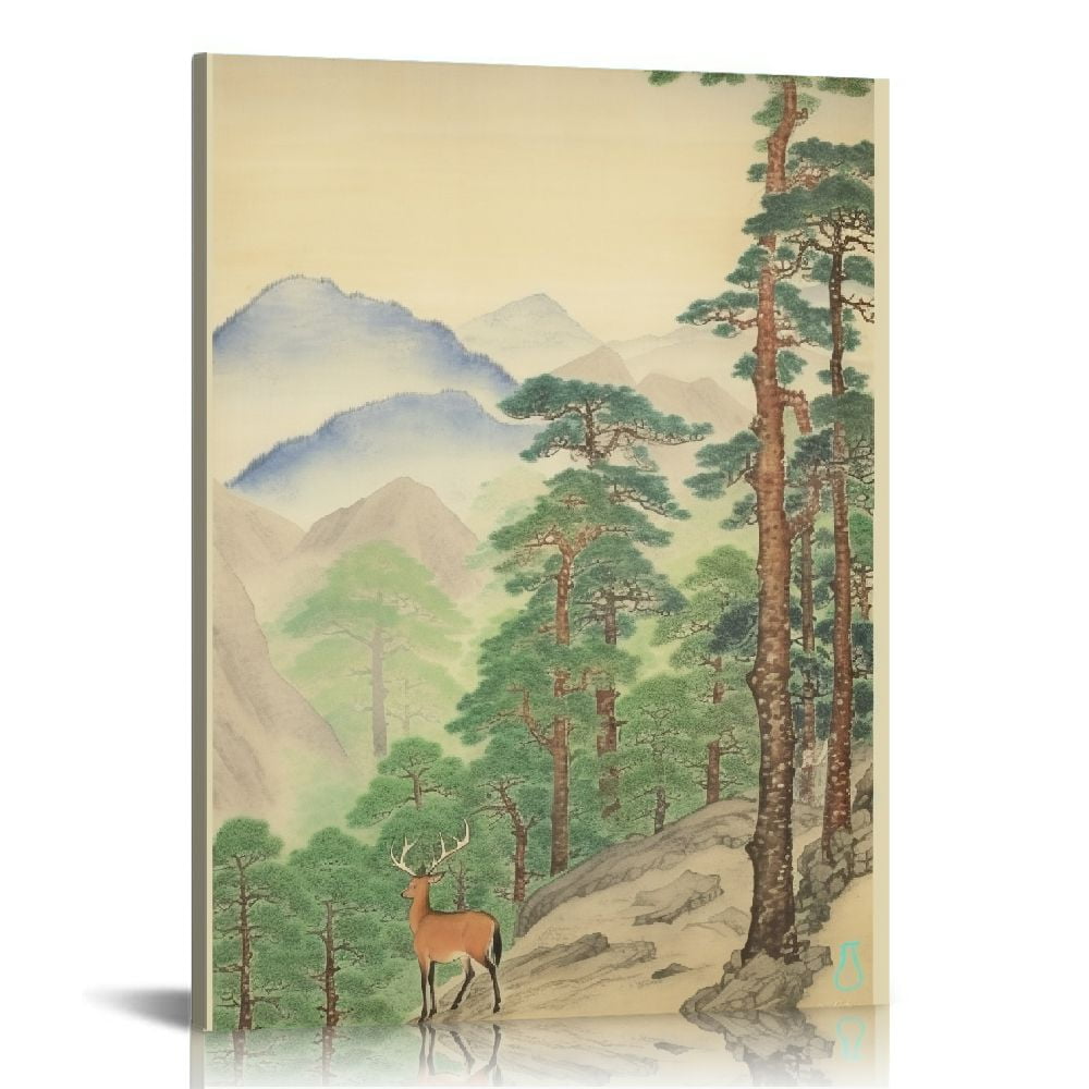 Japanese Scroll Wall Art Chinese Canvas Wall Art For Living