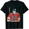 thumbnail image 1 of ONETECH Just A Boy Who Loves Ice Hockey T-Shirt, 1 of 3