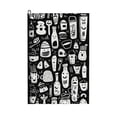 thumbnail image 1 of ONETECH Kawaii & Smile Face Pattern Golf Towel Christmas 24x16in 1PC, 1 of 7