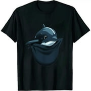 ONETECH Killer Whale In The Pocket Ocean Sea Love Orcas T-Shirt