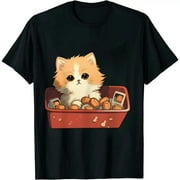 ONETECH Kitten Nuggets Fast Food Cat Funny Cats T-Shirt