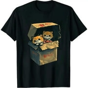 ONETECH Kitten Nuggets Fast Food Cat T-Shirt