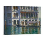 ONETECH Le Palais Contarini by Claude Monet Wall Art Abstract Canvas Painting Artwork for Walls Art Print Poster Living Room Decoration Modern Aesthetic Picture 20x16 Inch