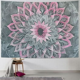 Pink and grey tapestry hotsell