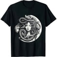 thumbnail image 1 of ONETECH Medusa Greek Snakes Ancient Greece Mythology Gothic Goddess T-Shirt, 1 of 3