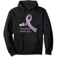 thumbnail image 1 of ONETECH Mental Health - Stay, Tomorrow Needs You Suicide Prevention Pullover Hoodie, 1 of 3