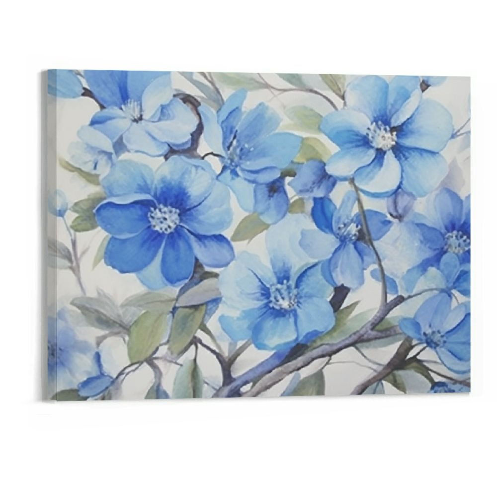 fumj-modern-gallery-wall-decor-print-blue-flower-on-branches-picture