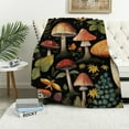 thumbnail image 1 of FUMJ Mushroom Blanket Mushroom Gifts for Women Soft Cozy Flannel Mushroom Throw Blanket All-Season for Sofa Couch Cottagecore Room Decor Mushroom Blankets for Adults Teen, 1 of 6