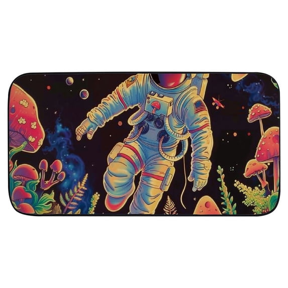 ONETECH Mushrooms Mushrooms Door Mats Non-Slip Durable Entrance Mat Kitchen Floor Mat Dog Doormat Absorbent Welcome Entrance Doormat for Home Entrance Outside Entry 19.68*39.37 in