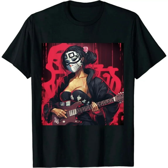 ONETECH Ninja Asia Warrior Asian Japanese Woman Samurai Culture Art Long Sleeve T-Shirt