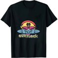thumbnail image 1 of ONETECH Our Flock Rocks Flamingos Lover Family Vacation Group T-Shirt, 1 of 3