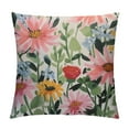FUMJ Outdoor Pillows Cover Floral Waterproof Throw Pillow Covers