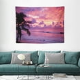 thumbnail image 1 of ONETECH  Pacific Sunset Woven Wall Tapestry - Available in Three Sizes - Made in the USA!, 1 of 7