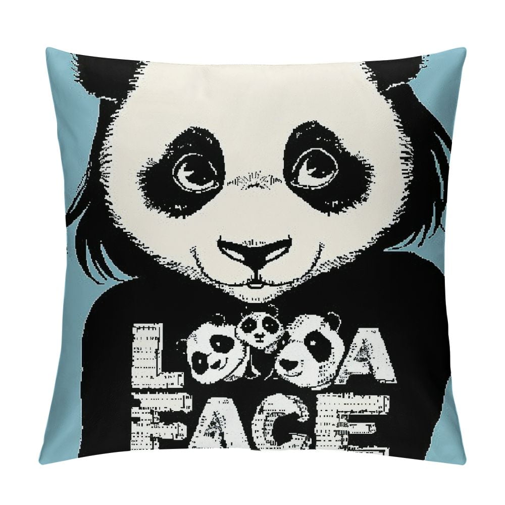 ONETECH Panda Pillow Covers , Panda Gifts for Girls, Panda Bear Gifts ...