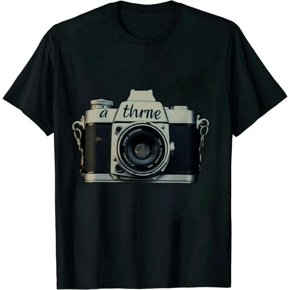 ONETECH Photographer Gift Capture The Moment Vintage Camera T-Shirt