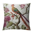thumbnail image 1 of ONETECH  Pink Flower Bird Pillow Covers,Chinoiserie Pillow Covers Decorative Pillow Covers for Couch Living Room Bed Sofa,Farmhouse Pillow Covers, 1 of 5