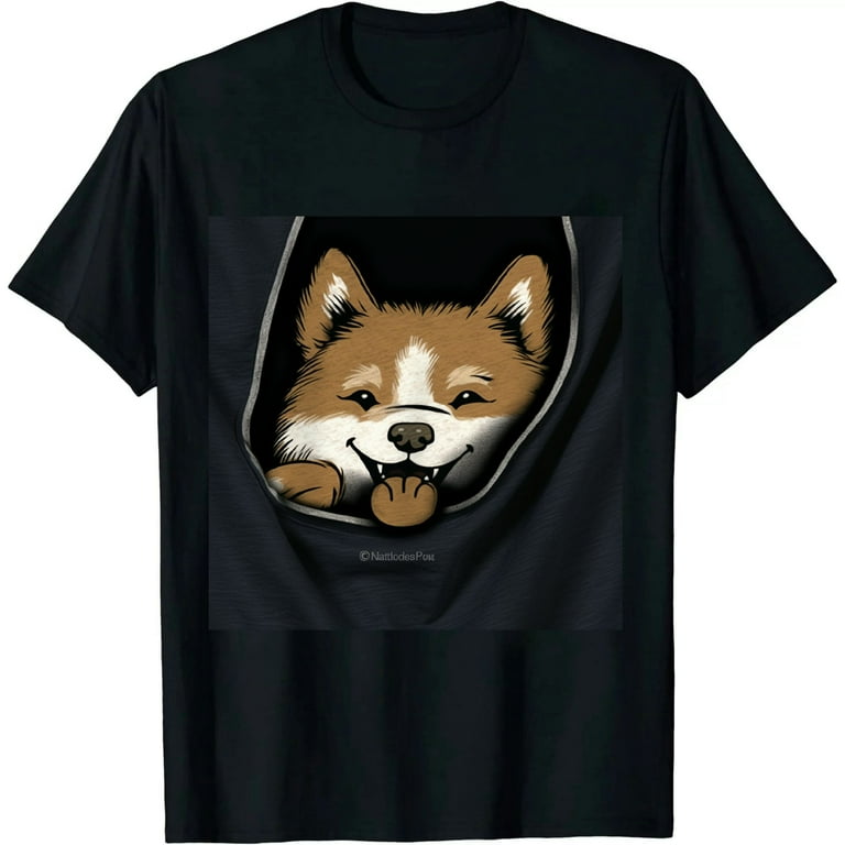 Cute Shiba Inu Owner Shirt Dog In Your Pocket Dog Lover Gift Cute Shiba Inu Owner Shirt Dog In Your Pocket Dog Lover Gift