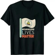 ONETECH Proud Nicaraguan Lives Matter Nicaragua Heritage T-Shirt