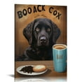thumbnail image 1 of ONETECH  Retro Sign Labrador Retriever Dog Dark Roast Rustic Decor Vintage Tin Sign Home Kitchen Bar Cafe Club Cave Wall Decor Dog Tin Sign, 1 of 4
