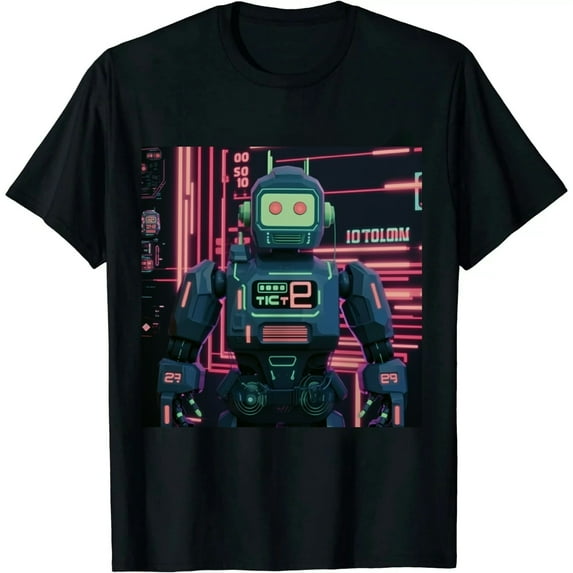 ONETECH Robot Machine Technological Technology Futuristic T-Shirt