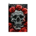 thumbnail image 1 of ONETECH Skull Crown Roses Golf Towel - Christmas Great Gift Idea 1PC, 1 of 7