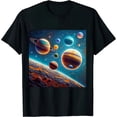 thumbnail image 1 of ONETECH Solar System Planets Science Space T-Shirt, 1 of 3
