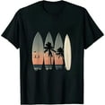 thumbnail image 1 of ONETECH Surfing Surfboard Vintage Classic Retro Surfboarder Surfer T-Shirt, 1 of 3