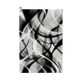 thumbnail image 1 of ONETECH Swirly Pattern Abstract Brush Strokes Golf Towel Microfiber Premium 24x16in 2PC, 1 of 7
