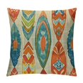 thumbnail image 1 of ONETECH Throw Pillow Covers Wave Watercolor Surfboard Summer Beach Stylish  Decorative Square Pillowcases Cushion Cover, 1 of 5
