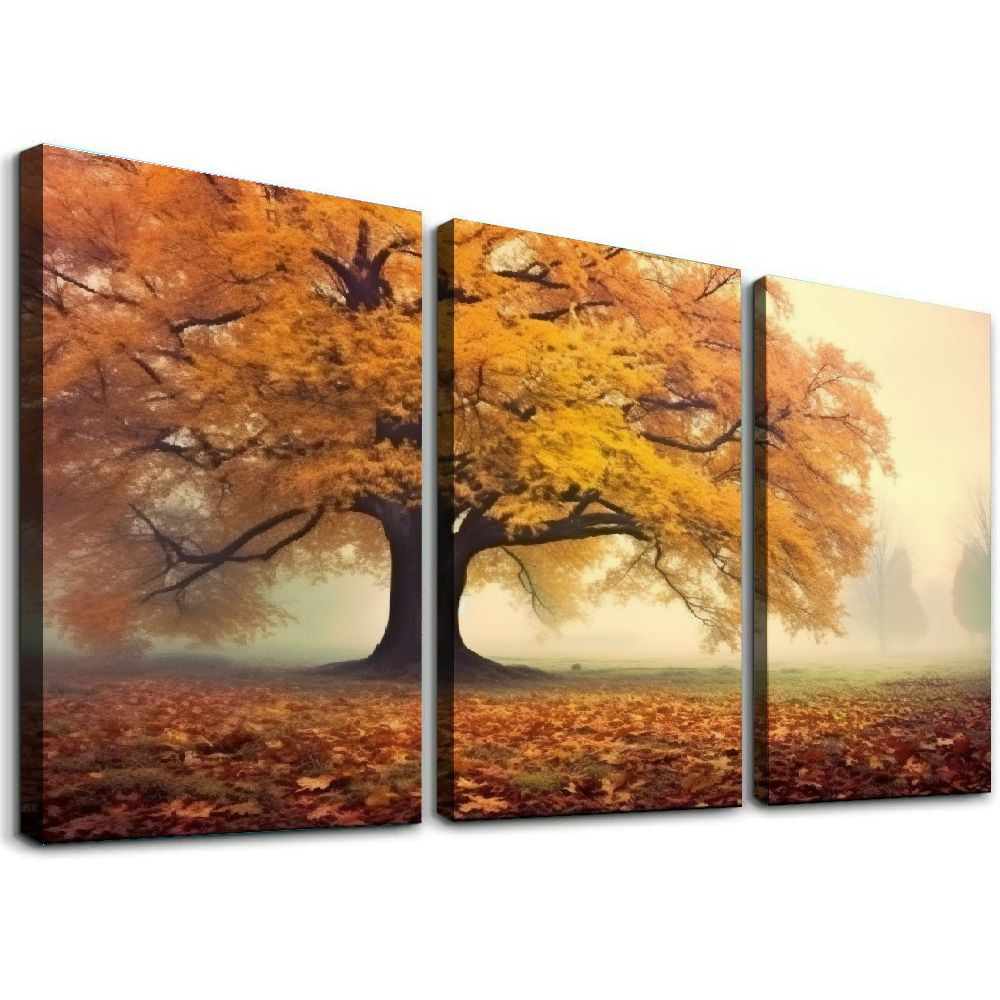 ONETECH Tree of Life Wall Art Canvas Prints Natural Scenery Picture