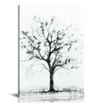 thumbnail image 1 of ONETECH Tree Wall Art Vintage Style Black And White Picture Canvas Posters Print Modern Artwork Framed For Living Room Bedroom Wall Painting Home Decor,, 1 of 4
