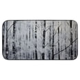 thumbnail image 1 of ONETECH Trees, Snow, Abstract Brush Strokes Front Door Mat Outdoor Entrance 19.68*39.37in 19.68*39.37 in, 1 of 6