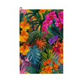thumbnail image 1 of ONETECH Tropical Paradise Hawaiian Flora Golf Towel 24x16in 2PC, 1 of 7