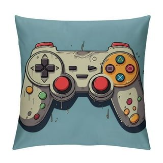 Personalized Video Game Controller Pillow, Gamer Pillow, Gamer Gift, Gaming  Decor, Gifts for Gamers, Video Game Gifts, Gamer Present 