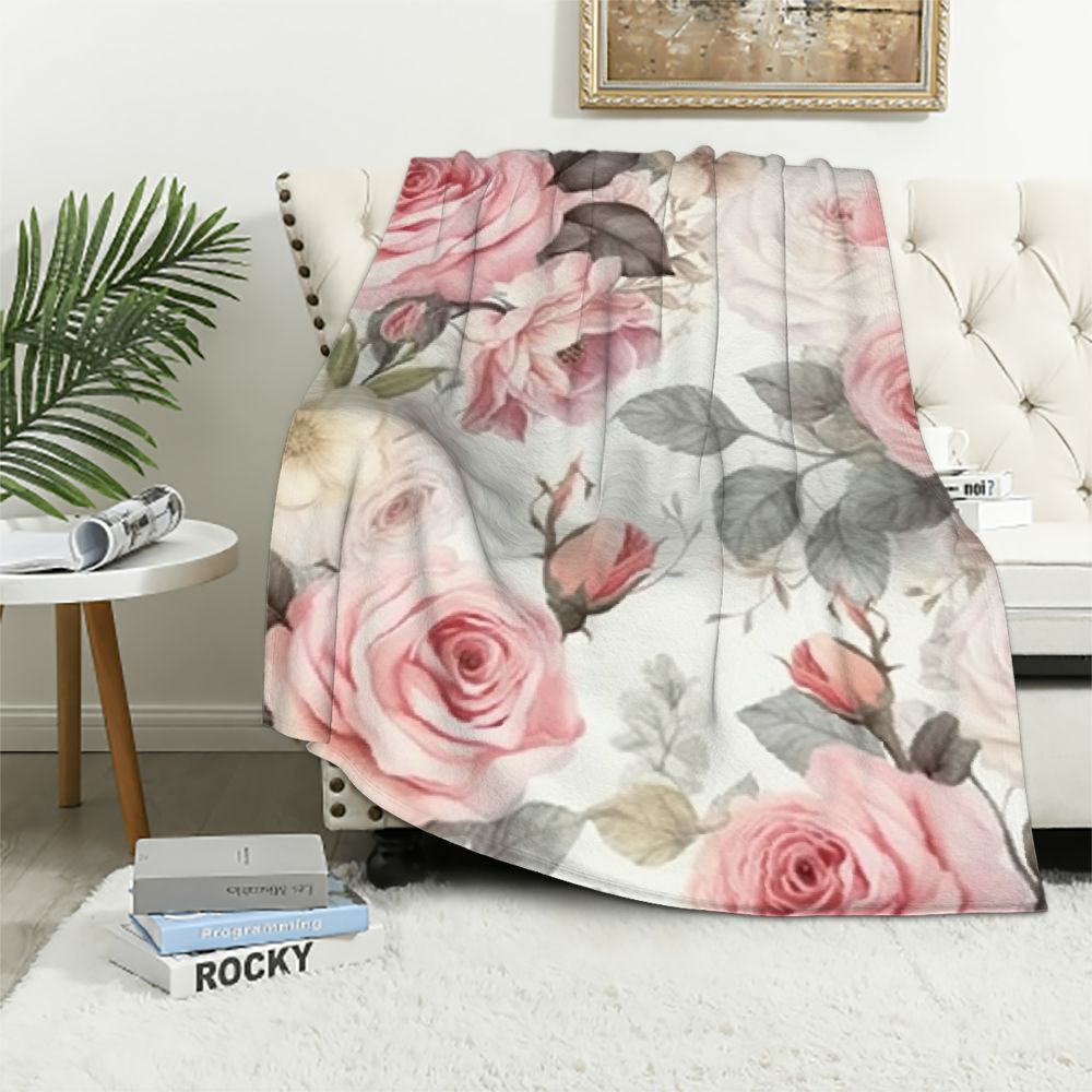 Printed Blanket - Primrose Floral