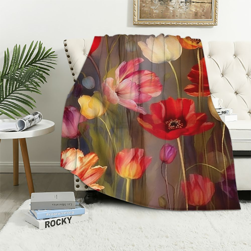 Tulip Chase Quilted Blanket NCU0NNT771